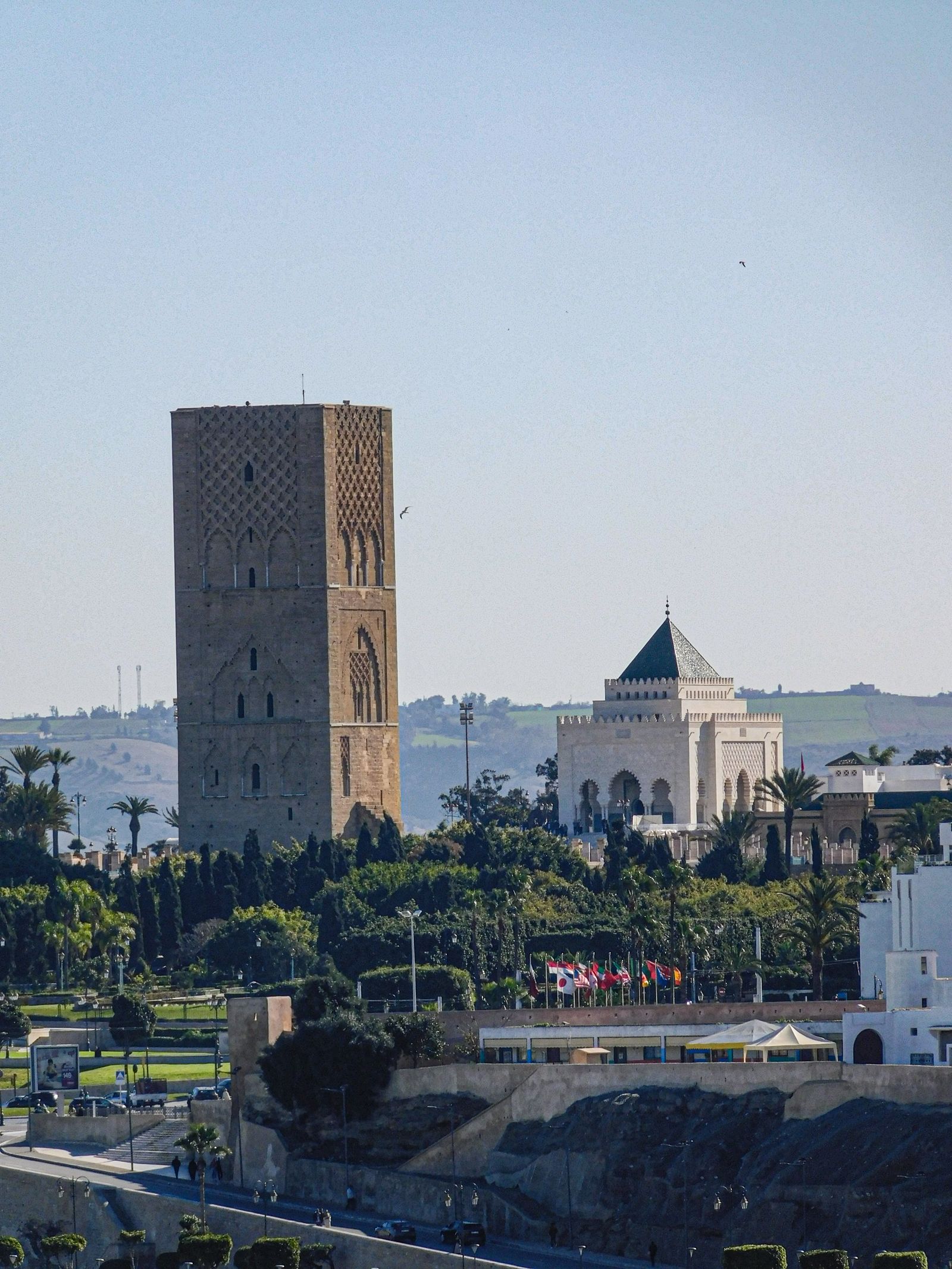Hassan Tower in Rabat